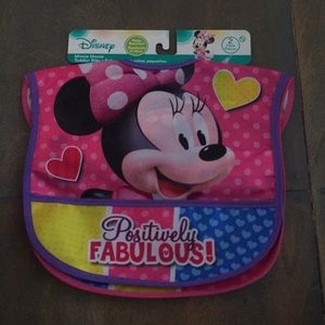 Minnie Mouse bibs